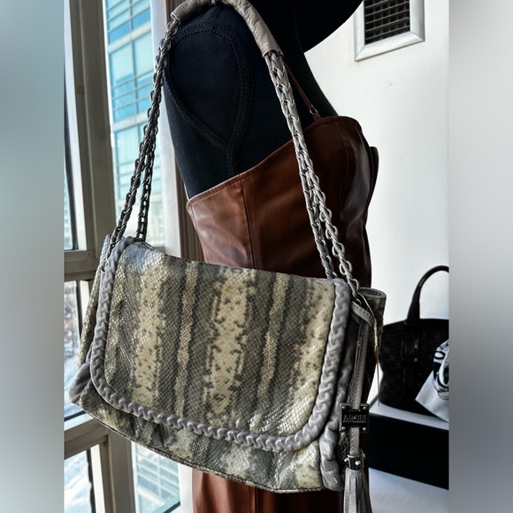 Sale 🔥 Authentic Aimee Kestenberg 100% Leather Snake Skin - Picture 1 of 10